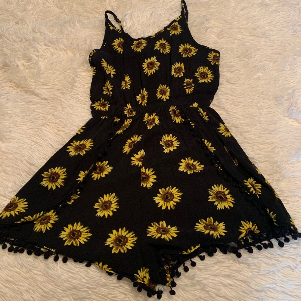 Sun flower romper